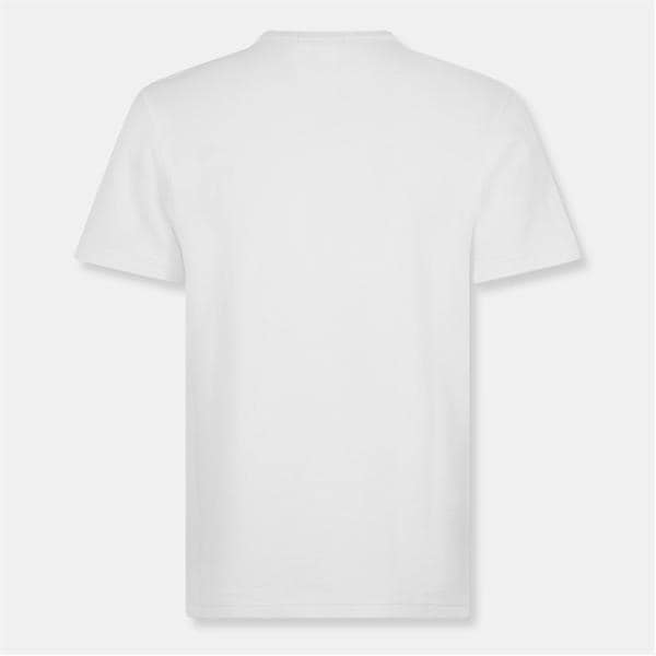 Jack Wills Textured T Shirt Bone White
