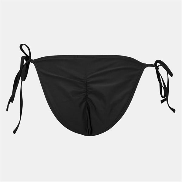 Jack Wills Tie Side Bik Bttm Ld53 Black