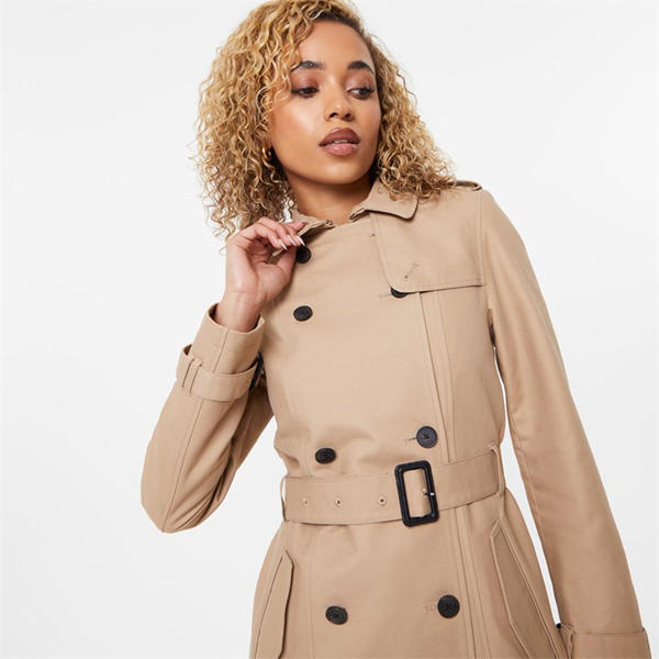 Jack Wills Trench Coat Womens Stone