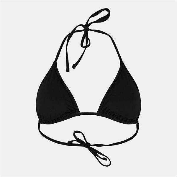 Jack Wills Triangle Bikini Top Black