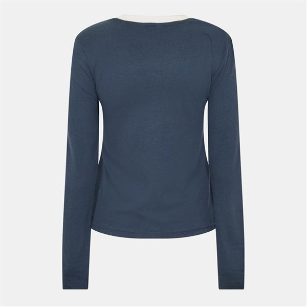 Jack Wills Trinkey Long Sleeve Ringer T Shirt Navy