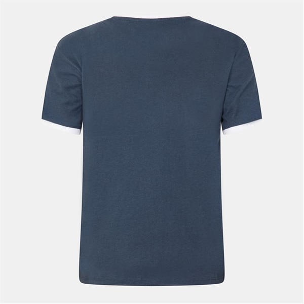 Jack Wills Trinkey Ringer T Shirt Navy