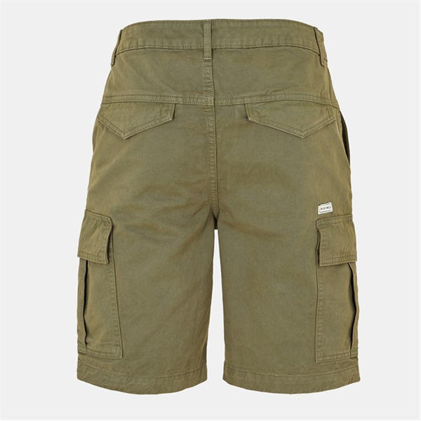 Jack Wills Twill Cargo Shorts Khaki