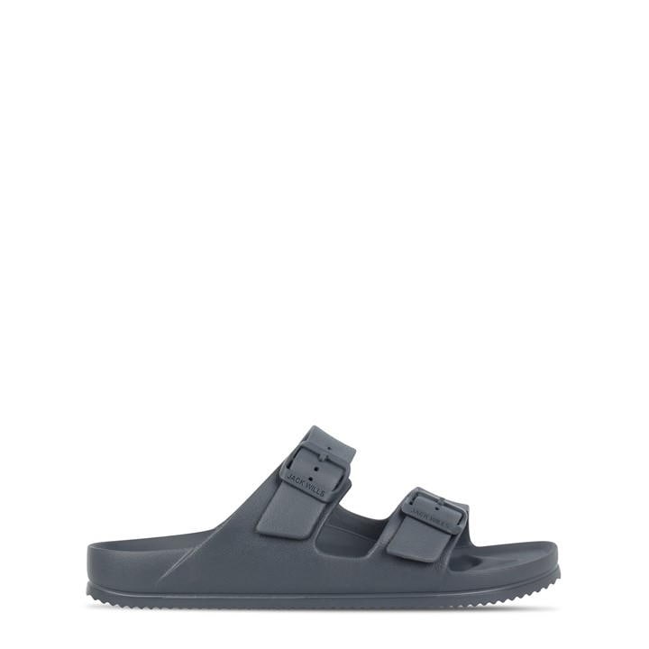 Jack Wills Two Strap Sandals Slate