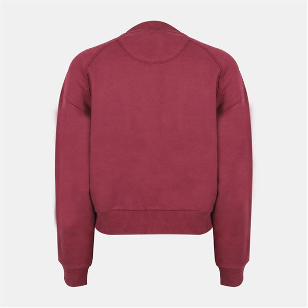 Jack Wills Varsity Crew Ld54 Burgundy