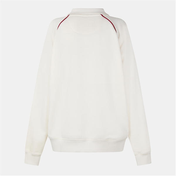 Jack Wills Vintage Collar Crew Sweater Vintage White