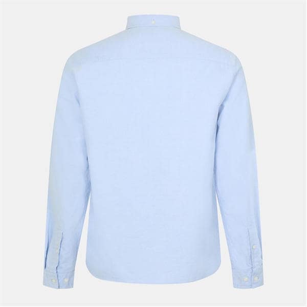 Jack Wills Wadsworth Oxford Shirt Mens Sky Blue
