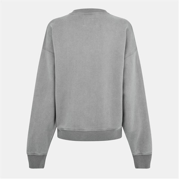Jack Wills Washed Crew Ld54 Grey Washed
