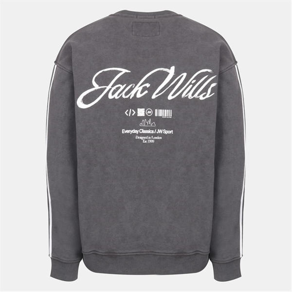 Jack Wills Watercolour Crew Sn54 Iron