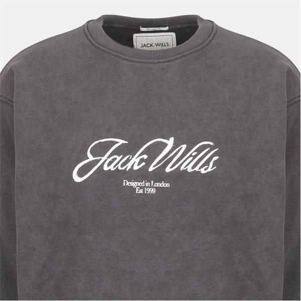 Jack Wills Watercolour Crew Sn54 Iron