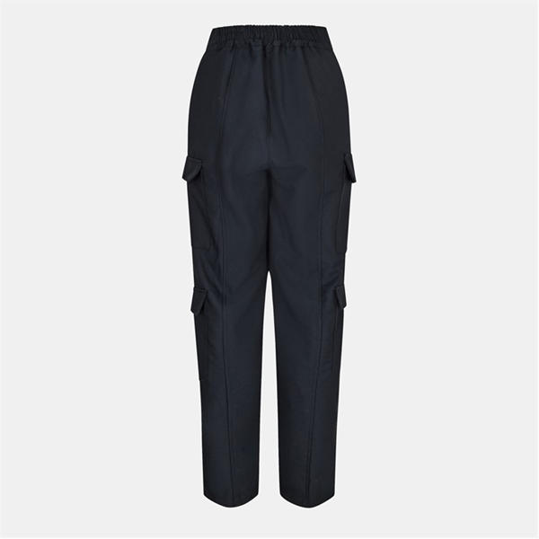 Jack Wills Wide Leg Cargo Pants Black