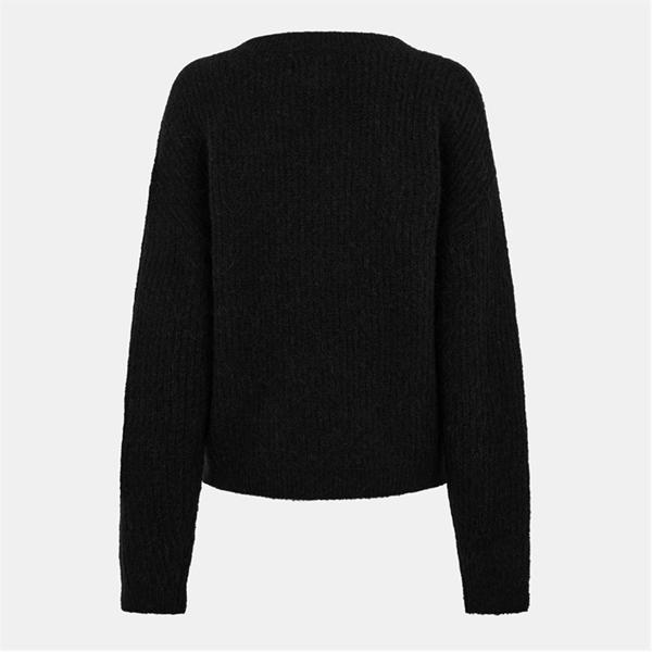 Jack Wills Wide Neck Jumper Black