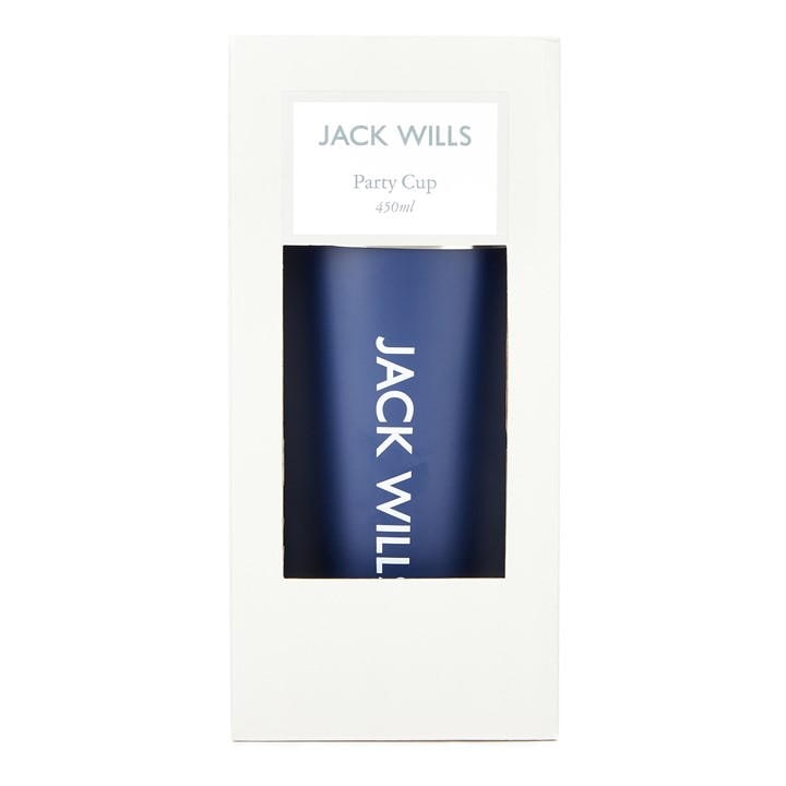 Jack Wills Wills Designer Beverage Cup Navy