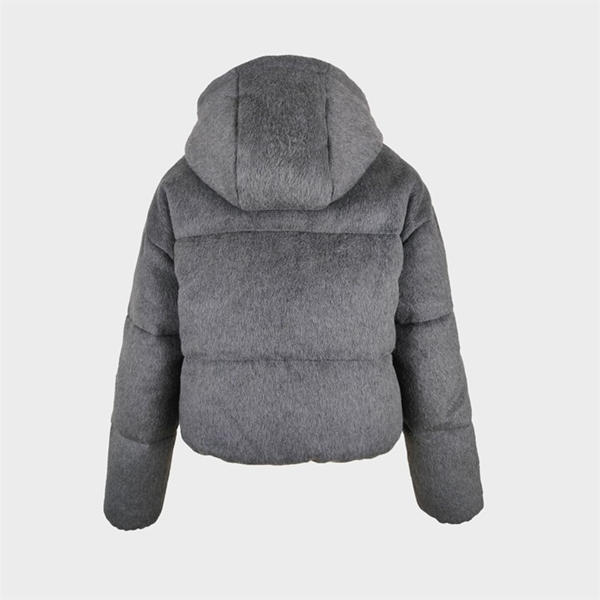 Jack Wills Wool Puffer Ld54 Grey