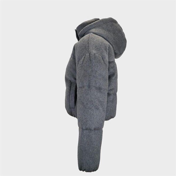 Jack Wills Wool Puffer Ld54 Grey