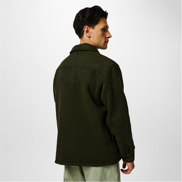 Jack Wills Wool Shacket Khaki