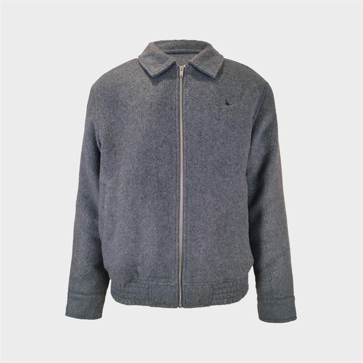 Jack Wills York Wool Bmbr Sn54 Grey Marl