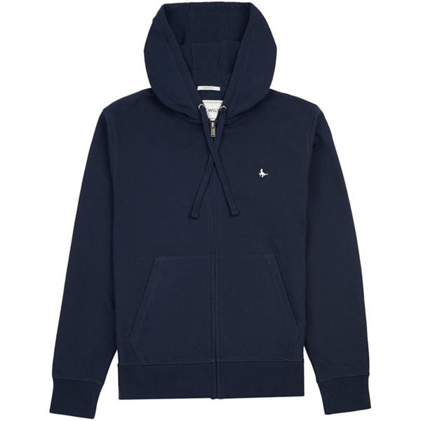 Jack Wills Zip Hoodie Sapphire Navy
