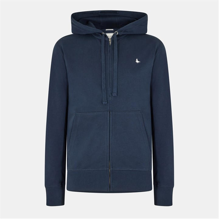 Jack Wills Zip Hoodie Sapphire Navy