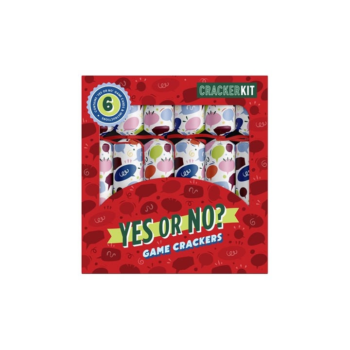 The Spirit Of Christmas 6pk Nov Crackers Ch54 Yes or No