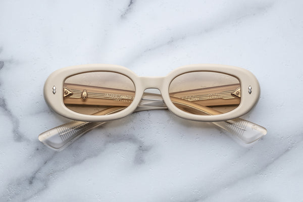 jacques marie mage SUEDE COLLECTION: BESSET in SUN SUEDE