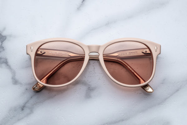 jacques marie mage SUEDE COLLECTION: KAY in DUST SUEDE