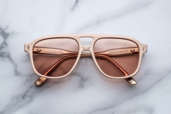 jacques marie mage SUEDE COLLECTION: LEONARD in DUST SUEDE