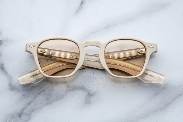 jacques marie mage SUEDE COLLECTION: ZEPHIRIN in SUN SUEDE