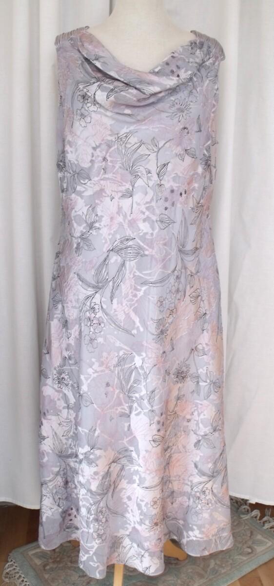 Jacques Vert CERISE & GREY CRYSTAL DEVORE DRESS & CERISE CREPE DRAPE JACKET