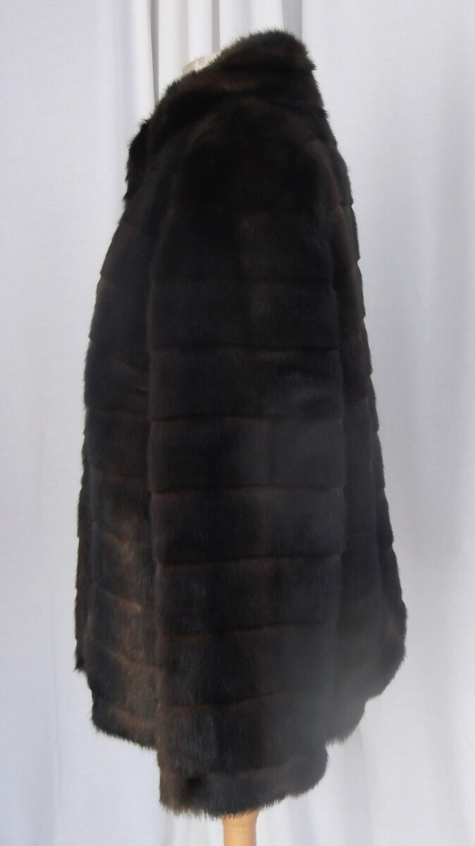 Jacques Vert JACQUES VERT MINK FAUX FUR JACKET SIZE 20 IN EXCELLENT CONDITION