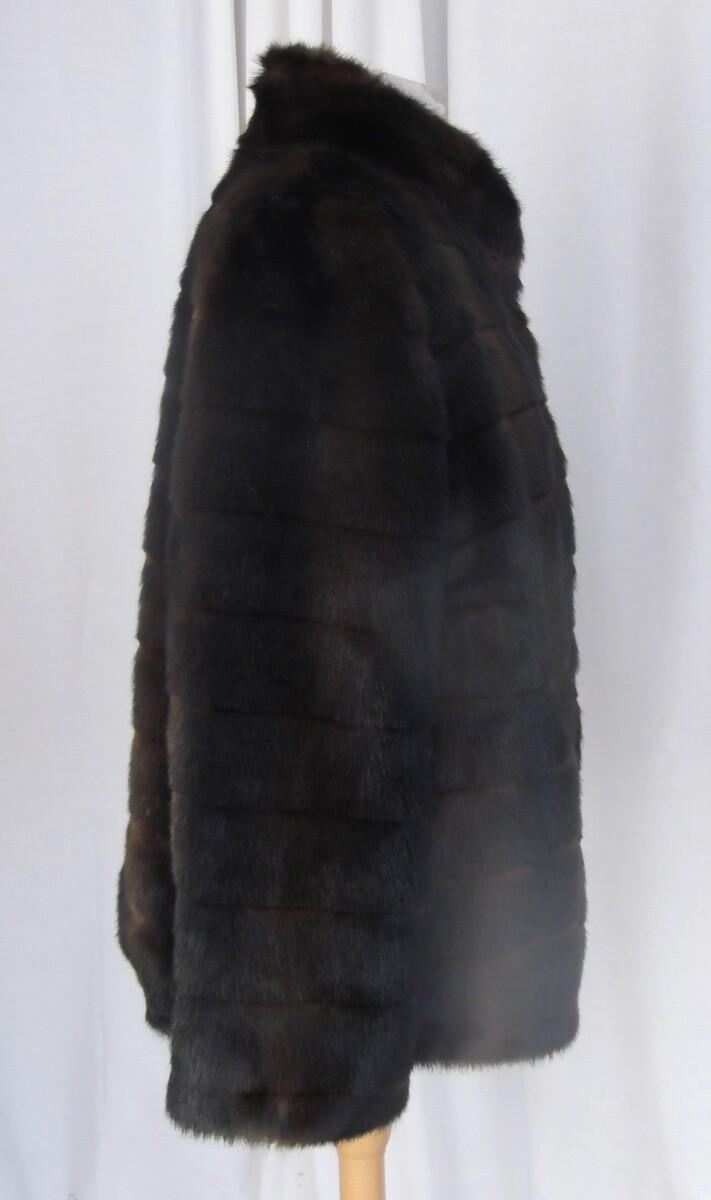 Jacques Vert JACQUES VERT MINK FAUX FUR JACKET SIZE 20 IN EXCELLENT CONDITION