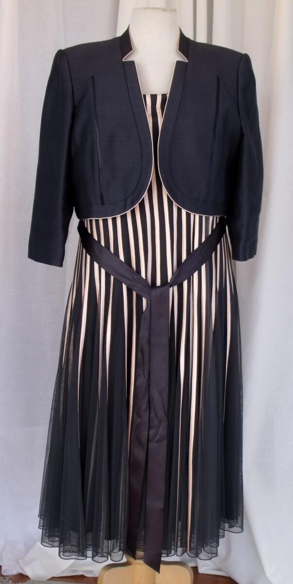 jacques vert MERCURY & GINGER RANGE GINGER RIBBON ON MERCURY NET STRAPPY DRESS MERCURY SHORT JACKET