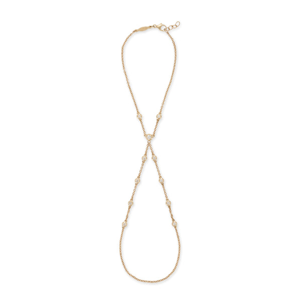 Jacquie Aiche 11 Sophia Diamond Double Stem Finger Bracelet