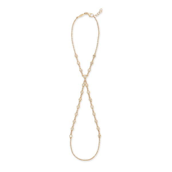 Jacquie Aiche 23 Sophia Diamond Double Stem Finger Bracelet