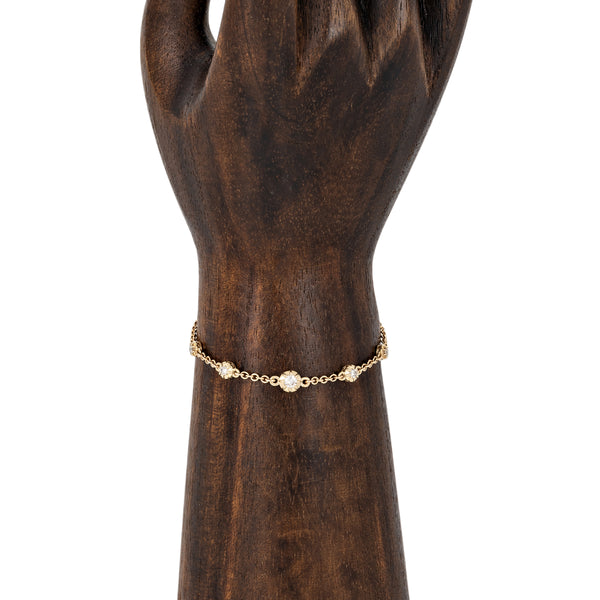 Jacquie Aiche 5 Spaced Out Graduated Sophia Diamond Bracelet