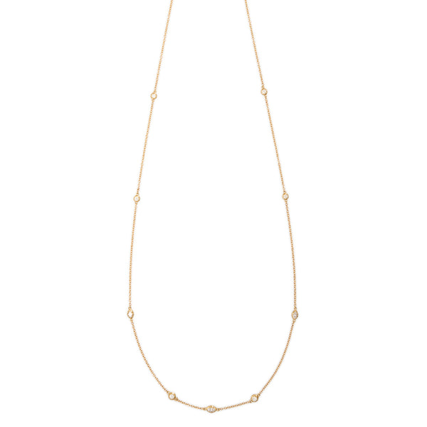 jacquie aiche 9 Round + Marquise Sophia Diamond Belly Chain