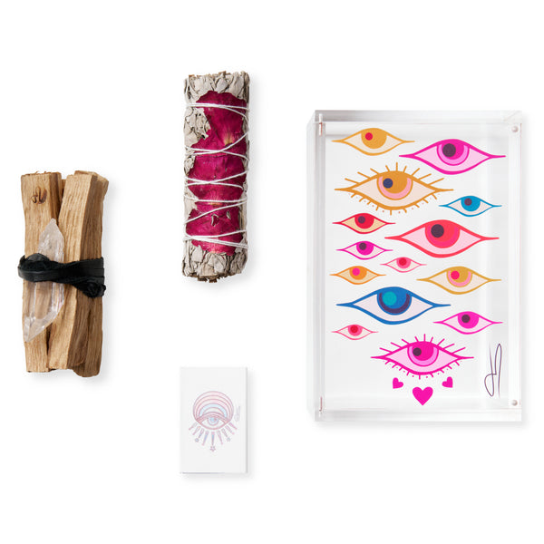 jacquie aiche JA Lovers' Gaze Box With Cleansing Bundle