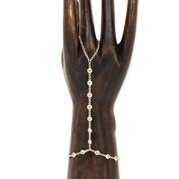 jacquie aiche JA x Tropic of C Celeste Finger Bracelet
