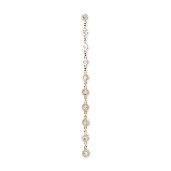 jacquie aiche 10 Diamond Drop Stud Earring