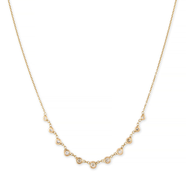 Jacquie Aiche 11 Diamond Emily Necklace