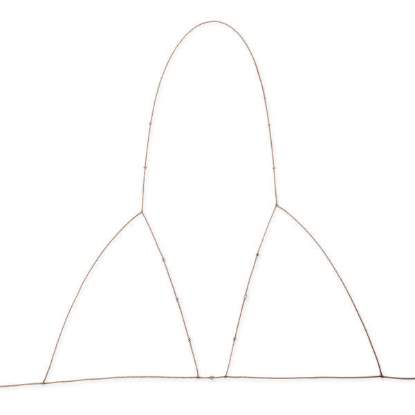 jacquie aiche 11 Diamond Halter Bra