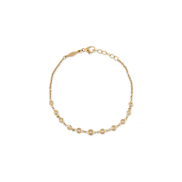 jacquie aiche 11 Graduated Diamond Emily Bracelet