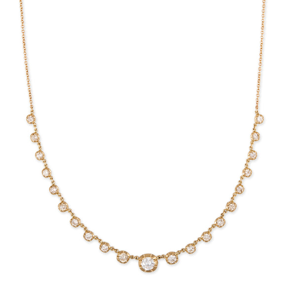 jacquie aiche 21 Graduated Sophia Diamond Necklace