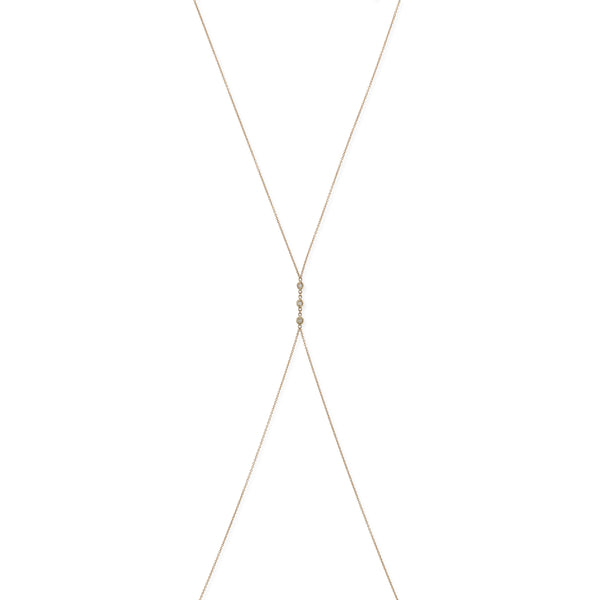Jacquie Aiche 3 Diamond Bodychain