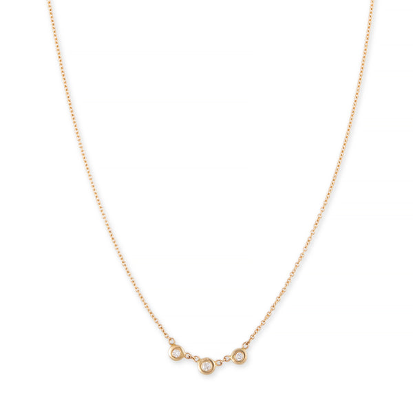 jacquie aiche 3 Diamond Emily Necklace