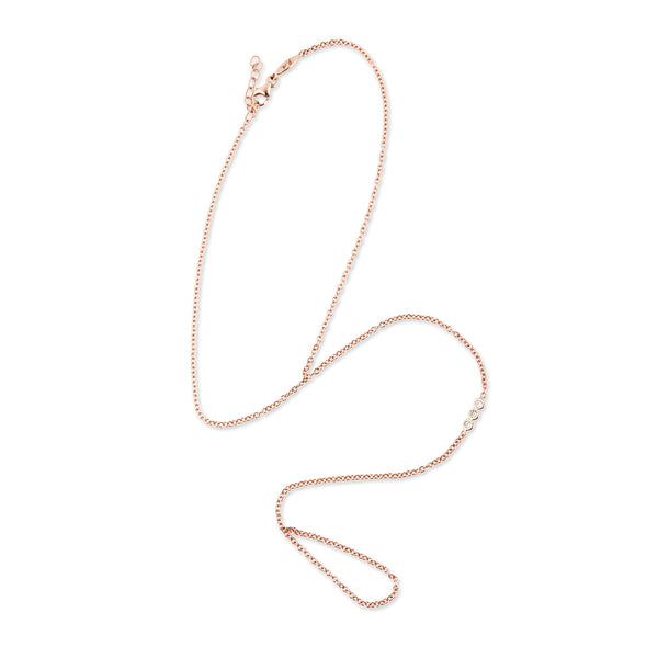 jacquie aiche 3 Diamond Toe Anklet