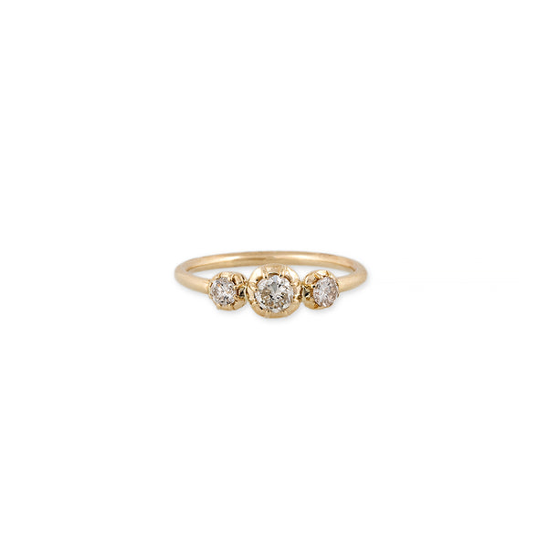jacquie aiche 3 Graduated Diamond Sophia Ring