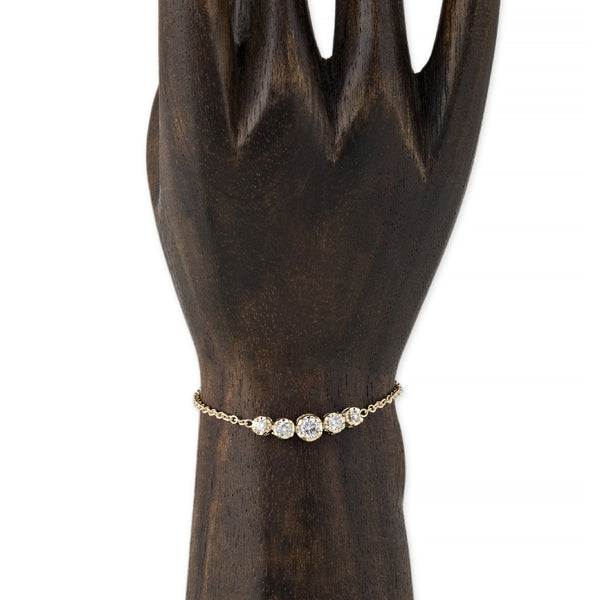 jacquie aiche 5 Diamond Kate Bracelet