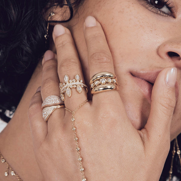 Jacquie Aiche 5 Diamond Kate Ring