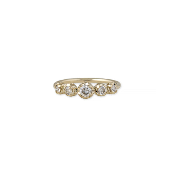 jacquie aiche 5 Diamond Kate Ring